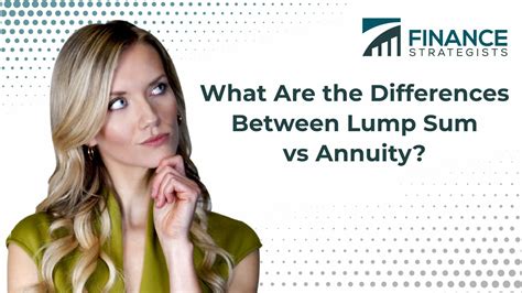 annuity vs lump sum calculator